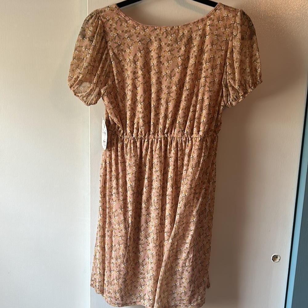 Altar'd State Floral Pink Dress​ - Picture 2 of 4